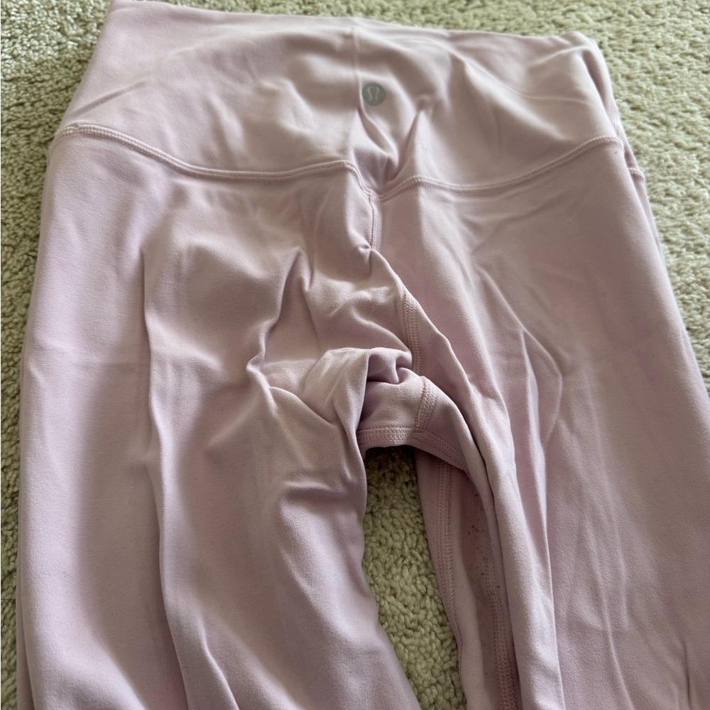 Lululemon Athletica Soft Pink Leggings
